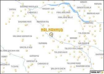 map of Māl Maḩmūd