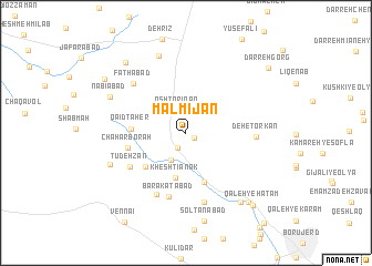 map of Malmījān