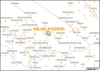 map of Mālmūlā-ye Pā\