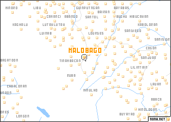 map of Malobago