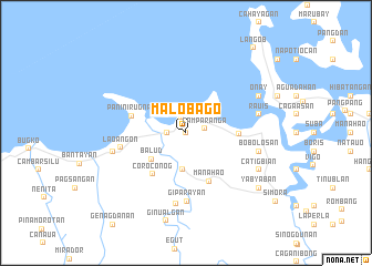 map of Malobago