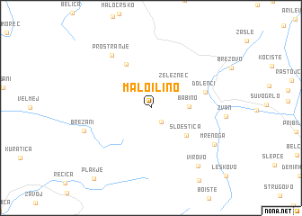 map of Malo Ilino