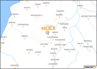 map of Malola