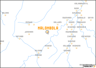 map of Malombola