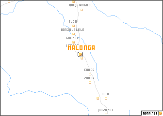 map of Malonga