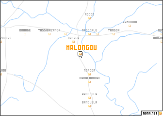 map of Malongou