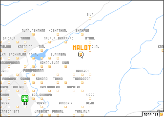 map of Malot