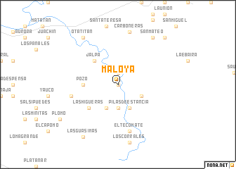 map of Maloya