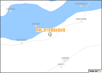 map of Maloye Bokovo