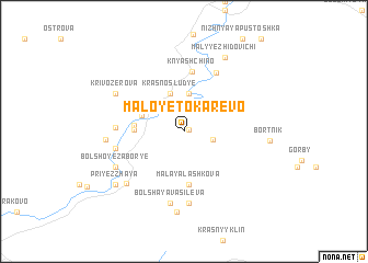 map of Maloye Tokarëvo