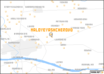 map of Maloye Yashcherovo