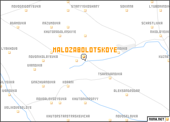 map of Malozabolotskoye