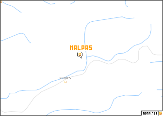 map of Malpas