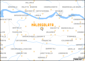 map of Malregolata