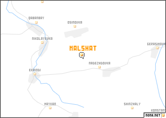 map of Malshat