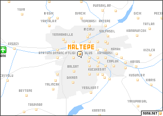 map of Maltepe