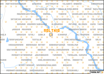 map of Mālthia