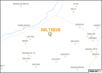 map of Mal\