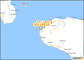 map of Malubago
