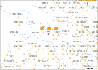 map of Malublub