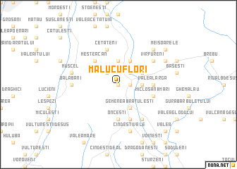 map of Malu cu Flori