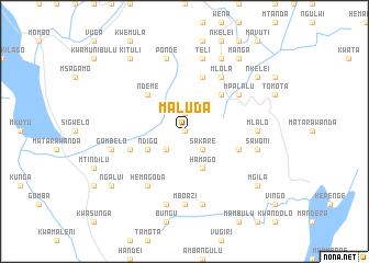 map of Maluda