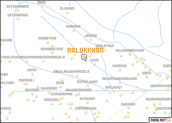 map of Malūk Khān