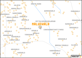 map of Malūkwāla