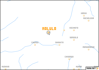 map of Malula