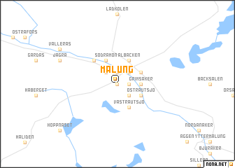 map of Malung