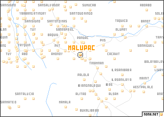 map of Malupac