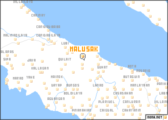 map of Malusak