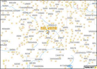 map of Malwāna