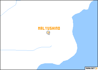 map of Malyushino