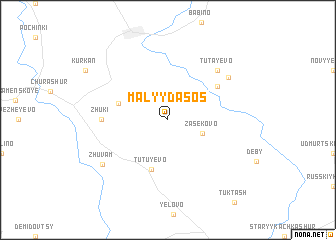 map of Malyy Dasos