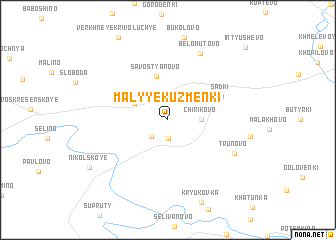 map of Malyye Kuz\