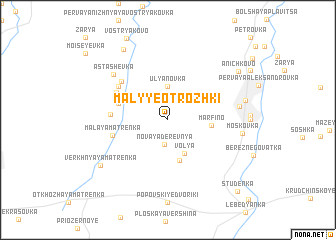 map of Malyye Otrozhki