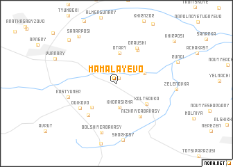 map of Mamalayevo