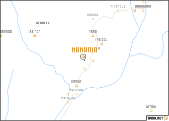 map of Mamania