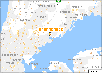 map of Mamaroneck