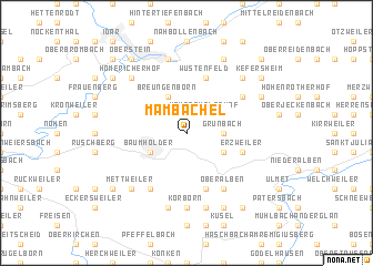 map of Mambächel