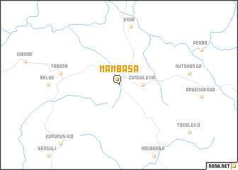 map of Mambasa