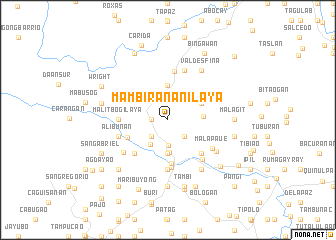 map of Mambiranan Ilaya