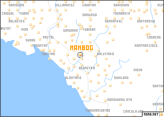 map of Mambog