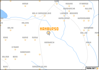 map of Mamburso