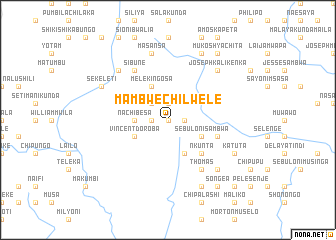 map of Mambwe Chilwele