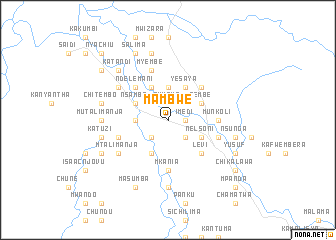 map of Mambwe