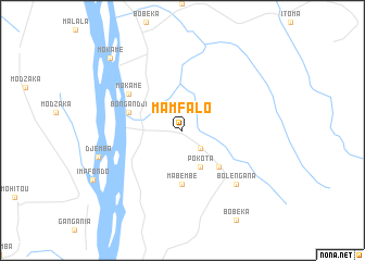 map of Mamfalo