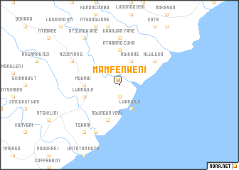 map of Mamfenweni