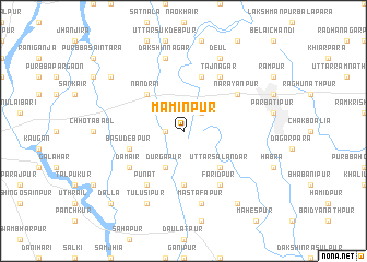 map of Maminpur